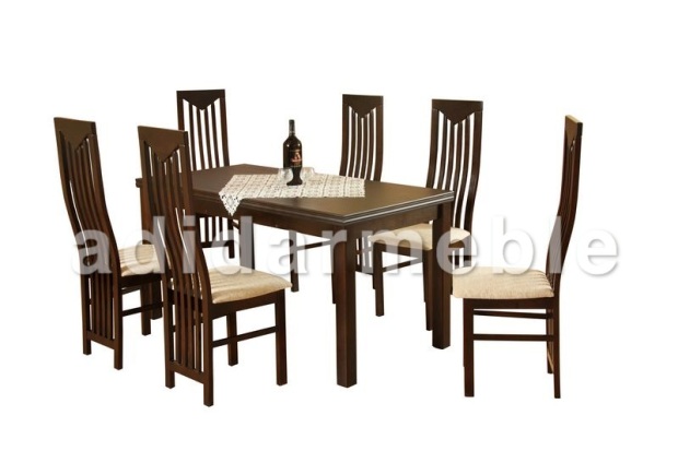 zestaw do jadalni stół + krzesła producent